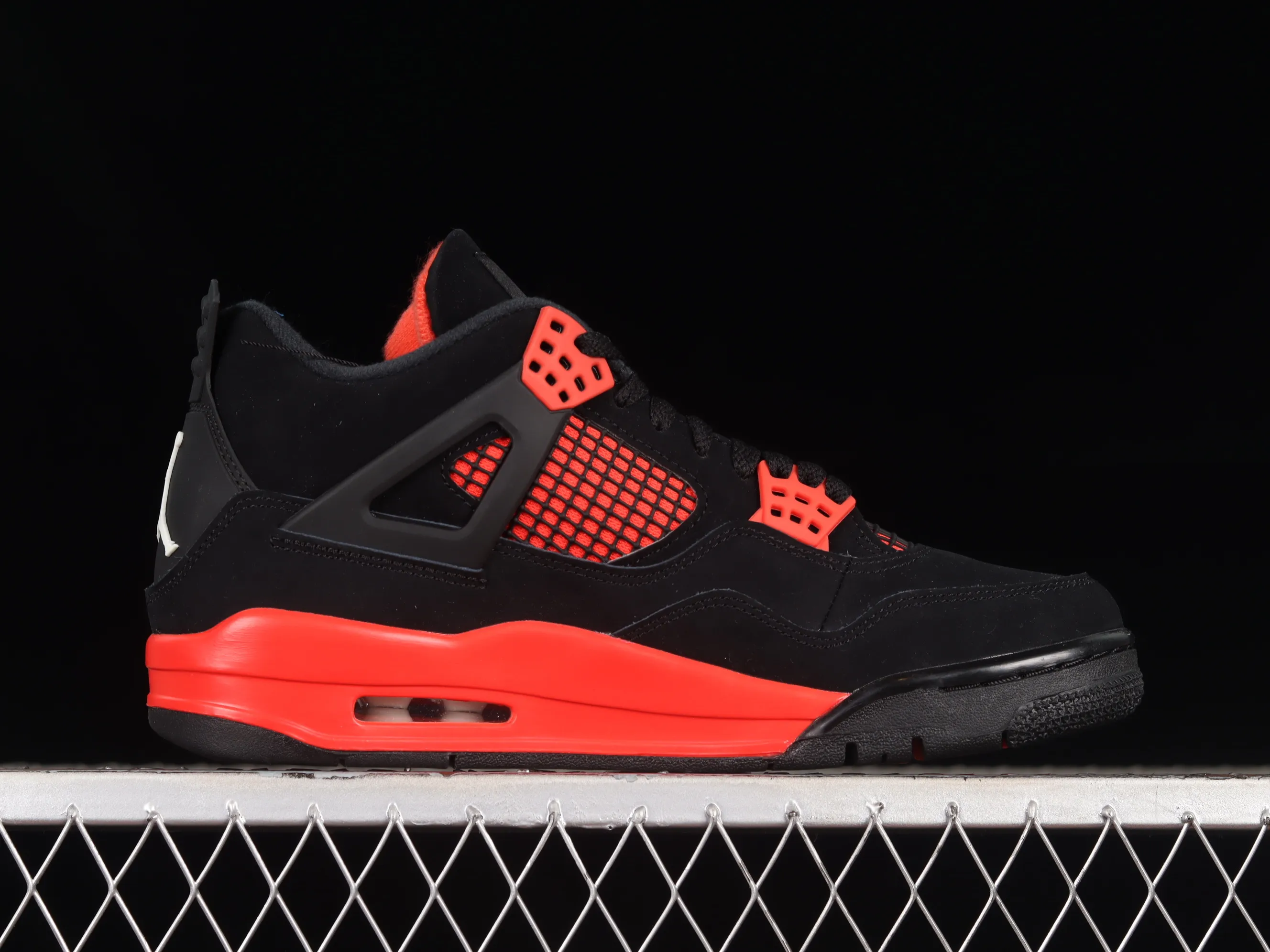 All categories Air Jordan Jordan series basketball shoes Air Jordan 4 LJR version Air Jordan 4 Retro "University Blue" AJ4 Joe 4 new black and red retro casual sports culture basketball shoes CT8527-016